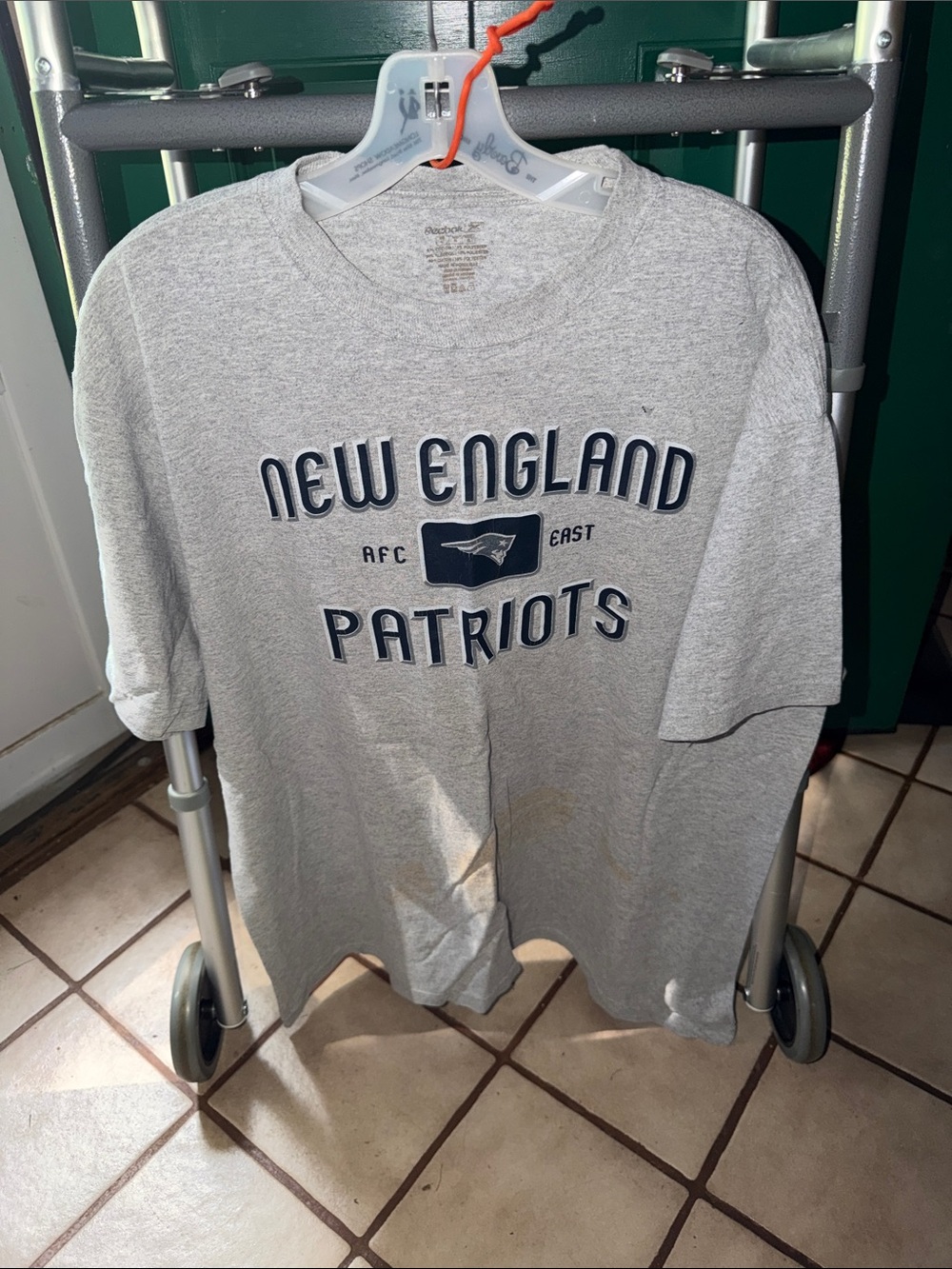 New England Patriots T-Shirt Reebok Tee Shirt NFL